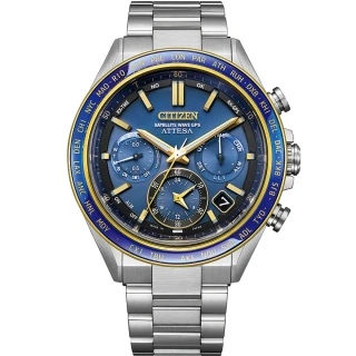 【CITIZEN 星辰】限量鈦GPS衛星對時海王星款式光動計時手錶(CC4054-68L)