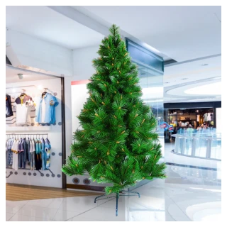 【摩達客】台灣製-8尺/8呎-240cm特級綠色松針葉聖誕樹-裸樹(不含飾品/不含燈/本島免運費)