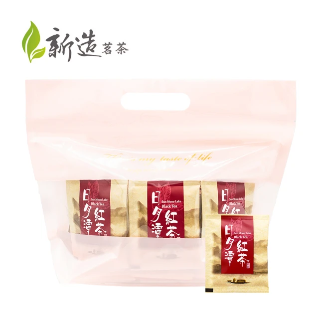 【新造茗茶】日月潭阿薩姆紅茶茶包2.5gx40包(台茶8號)