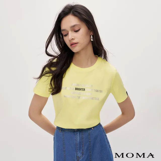 【MOMA】休閒文字標語T恤(三色)