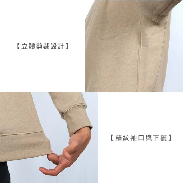 【NIKE 耐吉】男長袖圓領T恤-休閒 保暖 上衣 卡其色(BV2663-247)