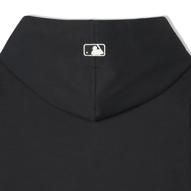 【MLB】小Logo連帽連身裙 長版上衣 紐約洋基隊(3FOPB0141-50BKS)
