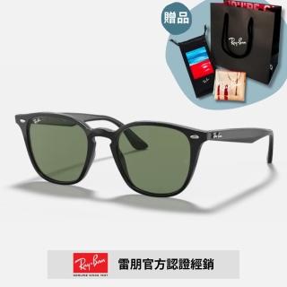 【RayBan 雷朋】經典方形膠框太陽眼鏡(RB4258F-601/71、710/73 52mm)