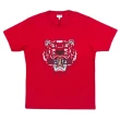 【KENZO】男款 虎面圖案 短袖T恤-紅色(M號)
