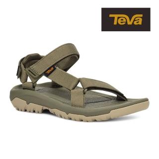 【TEVA】女涼鞋 機能運動涼鞋/雨鞋/水鞋 Hurricane XLT2 原廠(橄欖綠-TV1019235BTOL)