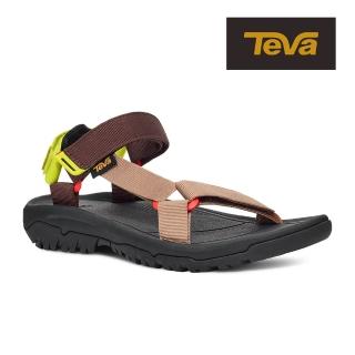 【TEVA】男涼鞋 機能運動涼鞋/雨鞋/水鞋 Hurricane XLT2 原廠(多彩棕-TV1019234BRRM)