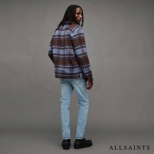 【ALLSAINTS】REX 俐落中腰彈力修身牛仔褲 ME032Z(修身版型)