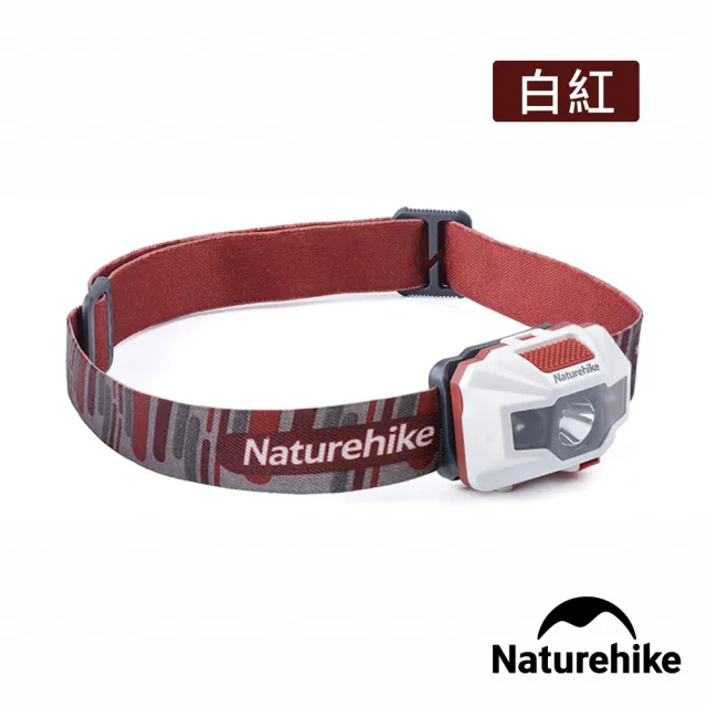 【Naturehike】輕便防水USB充電四段式LED頭燈 T002-D(台灣總代理公司貨)