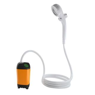 【May Shop】兩入組 露營戶外洗澡神器野外工地宿舍簡易電動淋浴器(溫度顯示升級款)