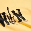 【EDWIN】男裝 人氣復刻款 EDGE 搖滾LOGO短袖T恤(銘黃色)