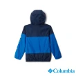 【Columbia 哥倫比亞】男童款-Flash Challenger™防曬UPF40防潑風衣外套-深藍色(USY46330NY/IS)
