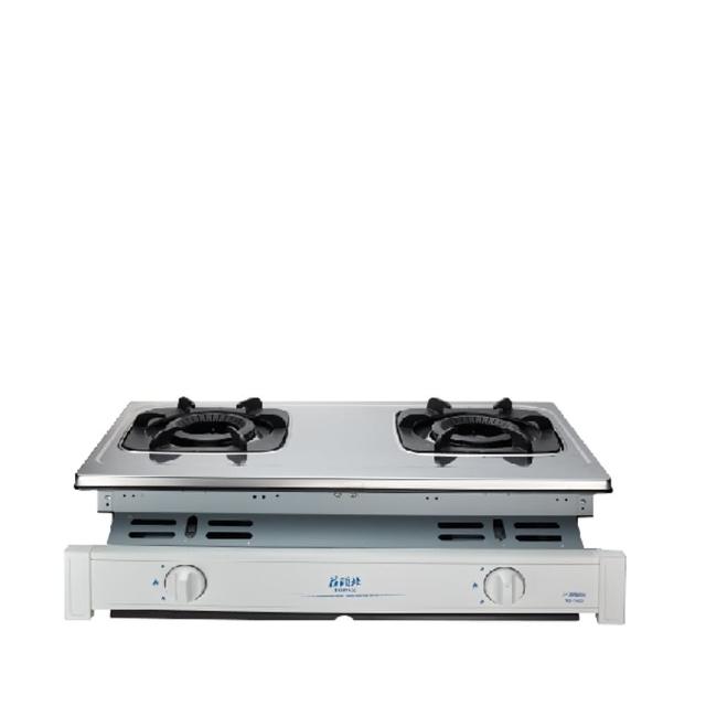 【莊頭北】雙口二口嵌入爐 瓦斯爐NG1/LPG(TG-7603基本安裝)