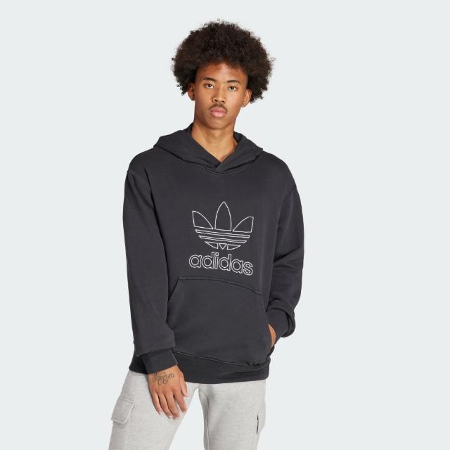 【adidas 愛迪達】ADICOLOR 連帽上衣 帽T 男 - Originals IU2373