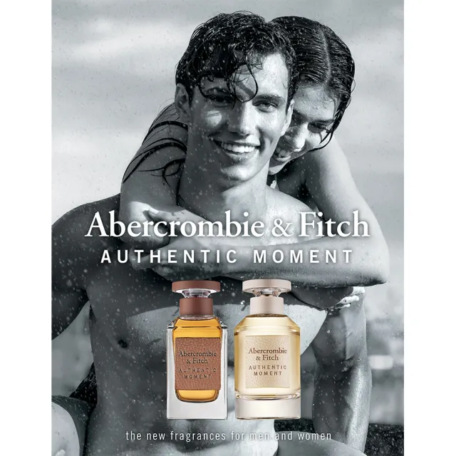 【Abercrombie & Fitch】真我時光女性淡香精50ml(專櫃公司貨)