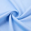 【ROBERTA 諾貝達】男裝 運動風短袖POLO衫-淺藍(透氣舒適)
