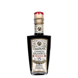【Casanova】卡薩諾瓦巴薩米克紅葡萄醋陳釀15年250ml(台灣總代理原瓶原裝進口)
