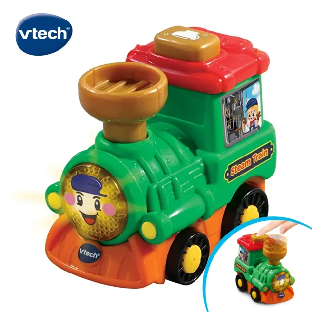 【Vtech】嘟嘟聲光互動車3入組(感統玩具最推薦)