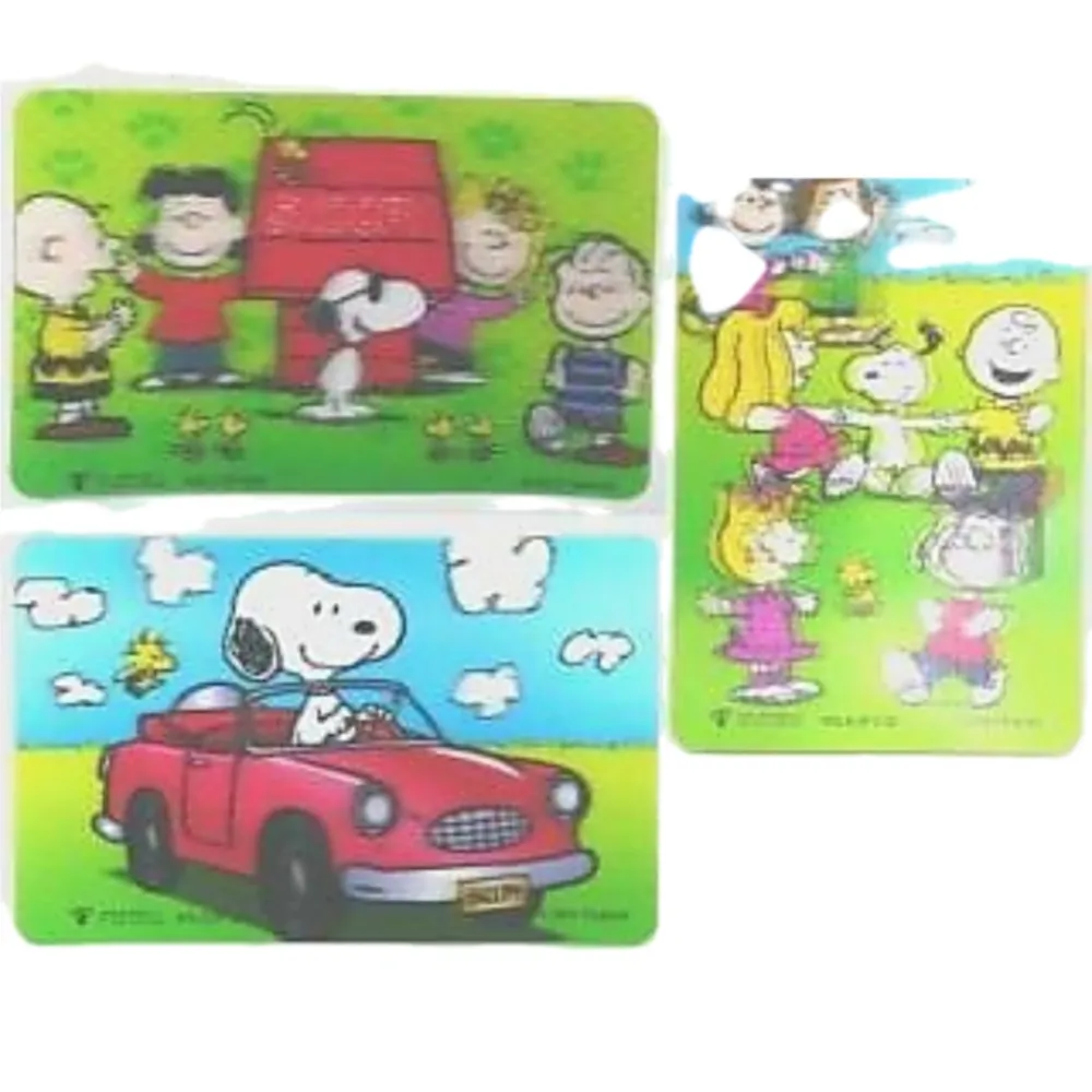 【SNOOPY 史努比】2入裝 卡片貼悠遊卡貼公司卡貼紙(多款隨機出貨 值得珍藏)