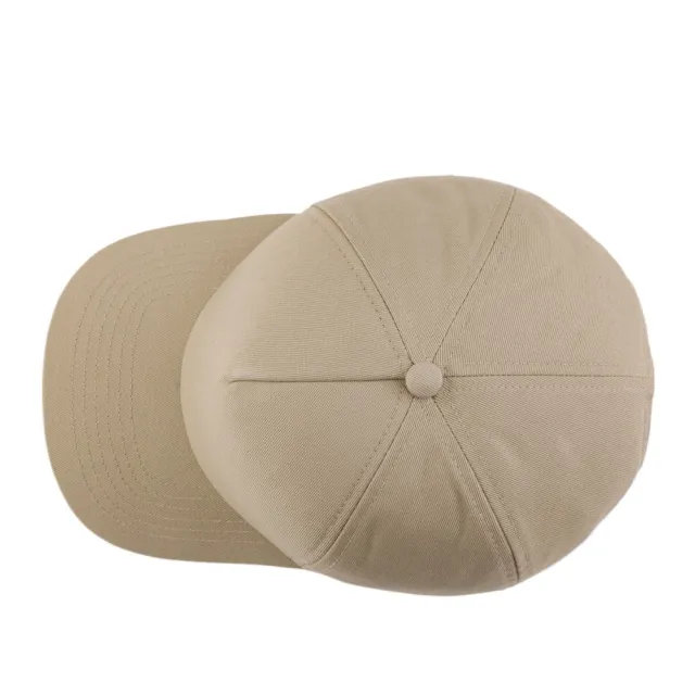【Dickies】男女款沙色純棉斜紋可調節帽帶卡車司機棒球帽｜DK013056CH1(帽子)