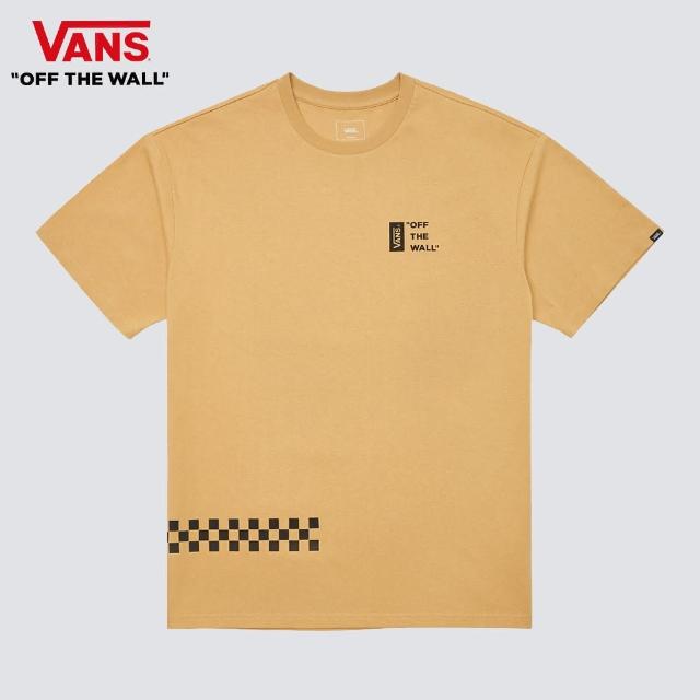 【VANS 官方旗艦】Workwear Logo 男女款泥黃色短袖T恤