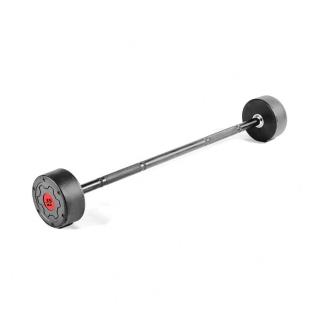 【Fitek】健身房 35公斤包膠直槓鈴／高品質固定包膠槓鈴(35KG固定槓鈴／可摔槓鈴／隨拿隨用)