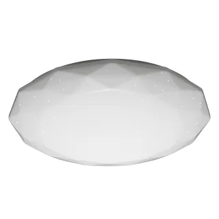 【TOYAMA特亞馬】星鑽50W遙控調光調色LED吸頂燈 2入組(白光 黃光 自然光 小夜燈)