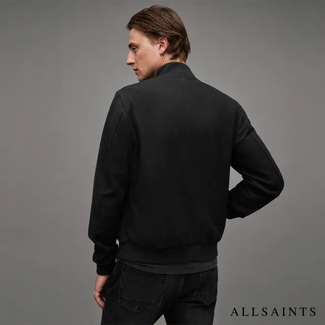 【ALLSAINTS】BARDSLEY 飛行員外套Black MJ119Z(常規版型)