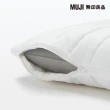【MUJI 無印良品】消臭加工表布可水洗低反發枕 43×63 cm