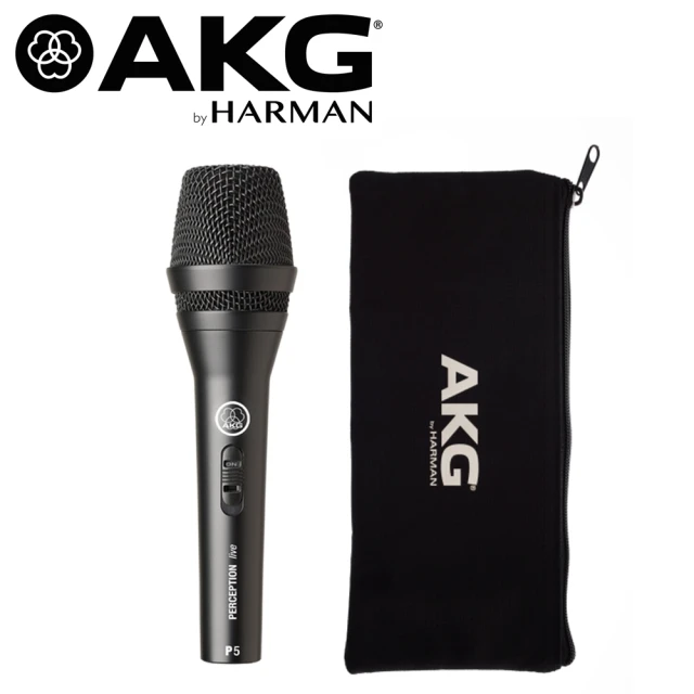 【AKG】P5S 動圈麥克風 適用人聲/主唱(公司貨原廠保固)