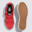 【VANS 官方旗艦】Sk8-Mid Reissue V 中童款黑紅色太空人圖案夜光滑板鞋