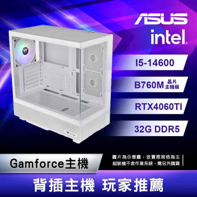 華碩平台 i5十核GeForce RTX 4060{雷電之星