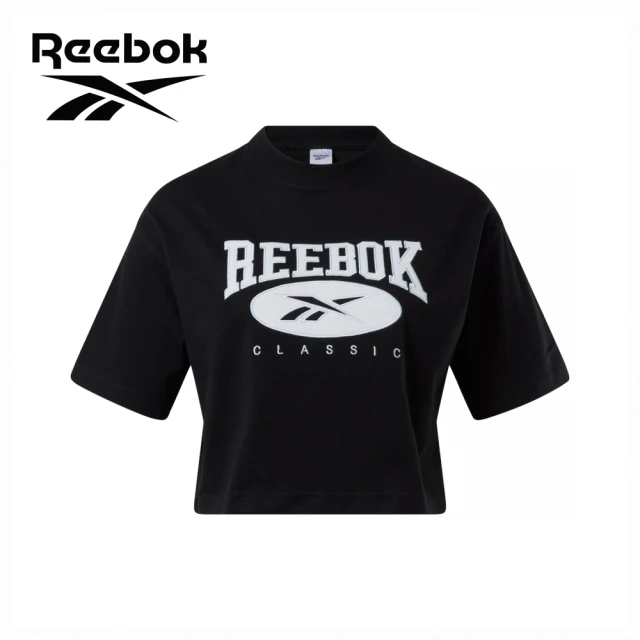 REEBOK CL AE BIG LOGO CROP TEE 短袖上衣_女_100036313