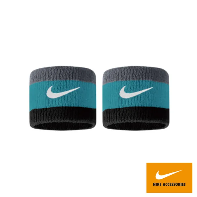 【NIKE 耐吉】NIKE 腕帶 SWOOSH 基本款腕帶 跑 吸濕速乾 2入組 多款任選