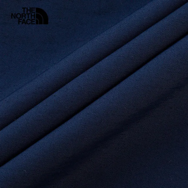 【The North Face 官方旗艦】北面女款藍色防風防潑水二合一裙子｜87YM8K2
