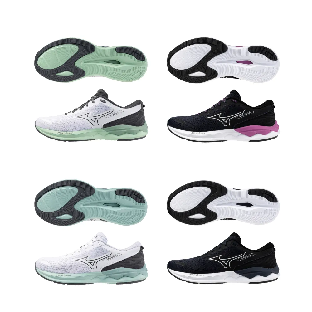 【MIZUNO 美津濃】WAVE REVOLT 3 男女款慢跑鞋 J1GC248104 J1GD248123 J1GD248524(慢跑鞋)