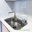【藍海淨水】GS-1800 冷熱簡約觸控式廚下型飲水機（簡約白）+BO-8112 Pro 雙倍抑菌專業級淨水系統
