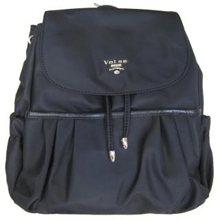 【Volee】真皮包包 後背包小型容量輕巧隨身進口專櫃超輕量防水水晶布+100%牛皮革材質休閒