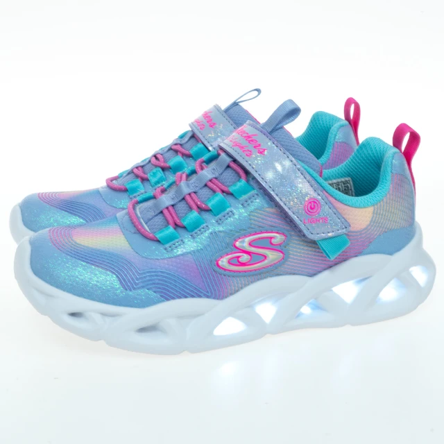 SKECHERS 女童系列燈鞋 TWISTY BRIGHTS 2.0(302339LLVMT)