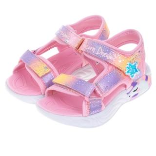 【SKECHERS】女童涼拖鞋系列 UNICORN DREAMS SANDAL(302682LLPMT)