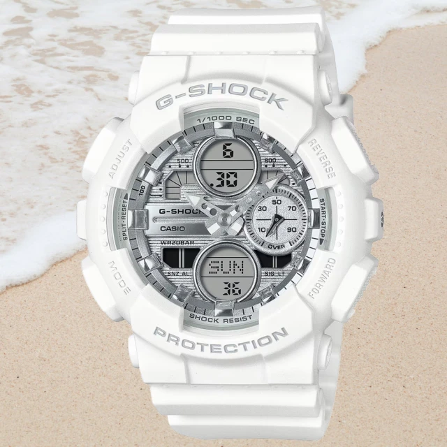 CASIO 卡西歐 G-SHOCK 潮流藍黑八角錶殼耐衝擊運