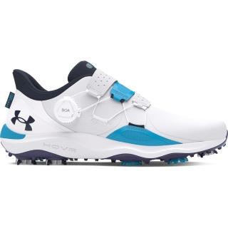 【UNDER ARMOUR】UA 男 Drive Pro BOA 高爾夫球鞋 運動鞋_3027088-100(白色)