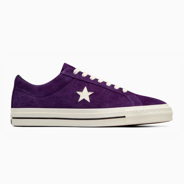 【CONVERSE】ONE STAR PRO OX 低筒 休閒鞋 滑板鞋 男鞋 女鞋 夜紫色(A08141C)