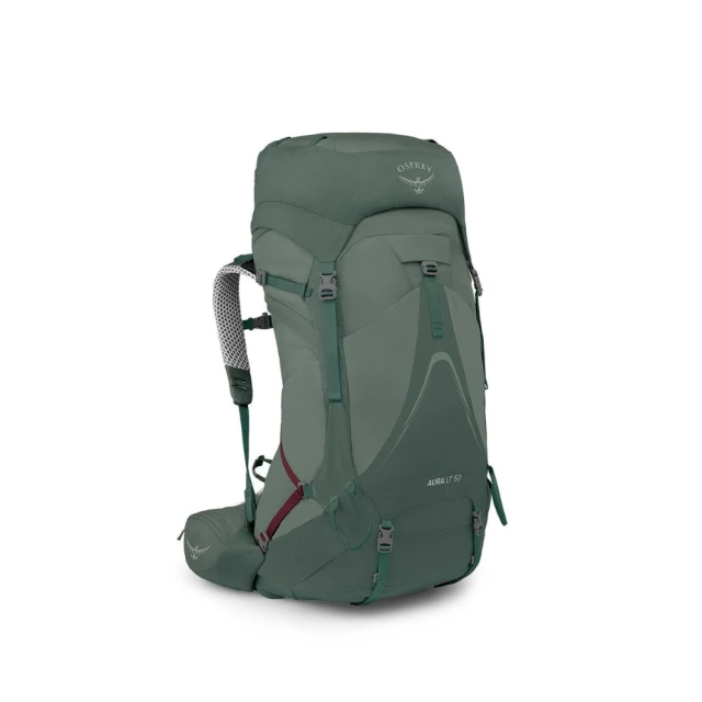 Osprey 網架輕量登山背包 Aura AG LT 50 春天綠(10004694)