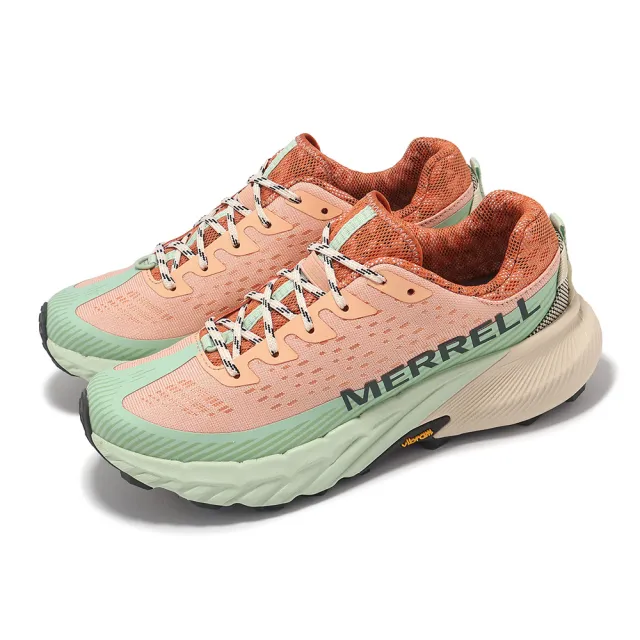 【MERRELL】越野跑鞋 Agility Peak 5 男鞋 女鞋 回彈 抓地 越野 運動鞋 單一價(ML068235)