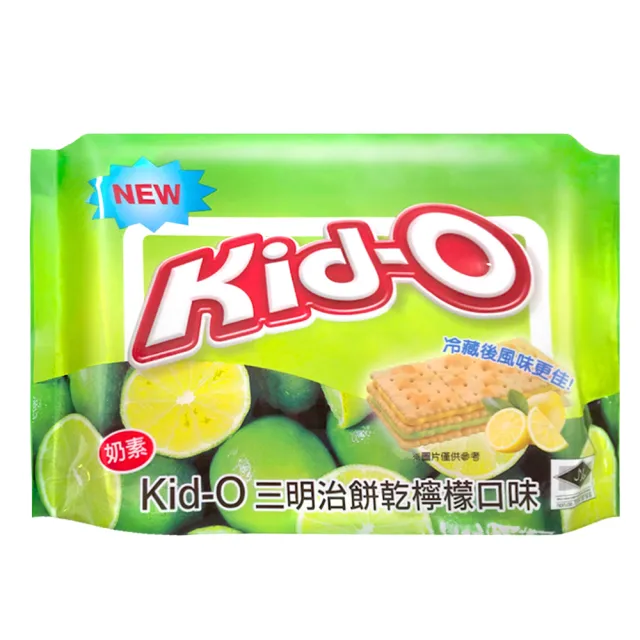 【KID-O】分享包三明治餅乾340g(奶油/檸檬/巧克力/草莓)