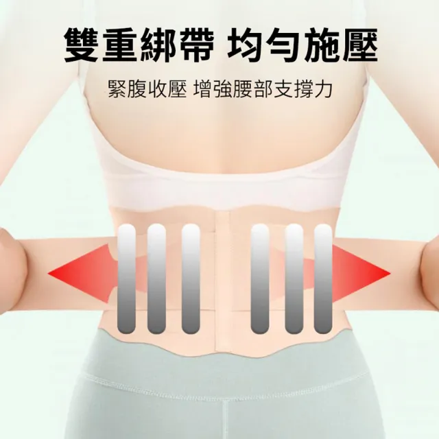 【ANTIAN】日本無痕輕柔支撐護腰帶 可調節腰部保護支撐帶 腰部固定帶