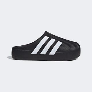 【adidas 愛迪達】ADIFOM SUPERSTAR MULE 穆勒拖鞋(IG8277 ORIGINALS運動涼拖鞋 穆勒鞋 黑)