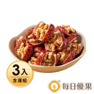 【每日優果】若羌紅棗核桃150G(X3包入)