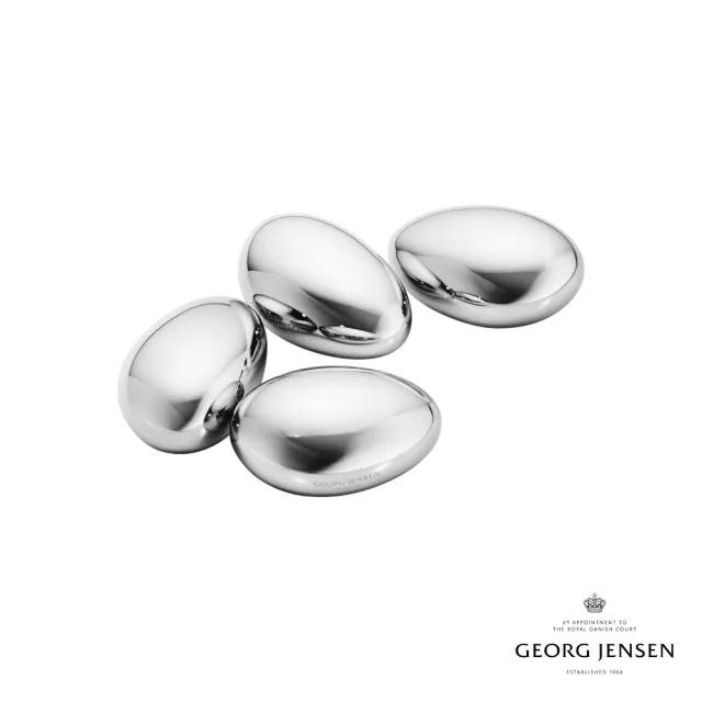【Georg Jensen 喬治傑生】SKY 冰塊四入組(不鏽鋼)