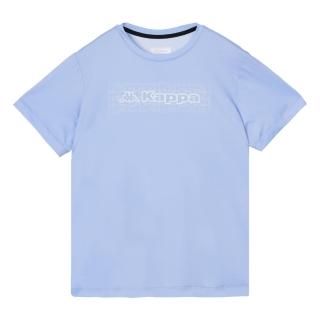 【KAPPA】義大利時尚 吸濕排汗女生短袖圓領衫(薰衣草紫 351W7ZW428)